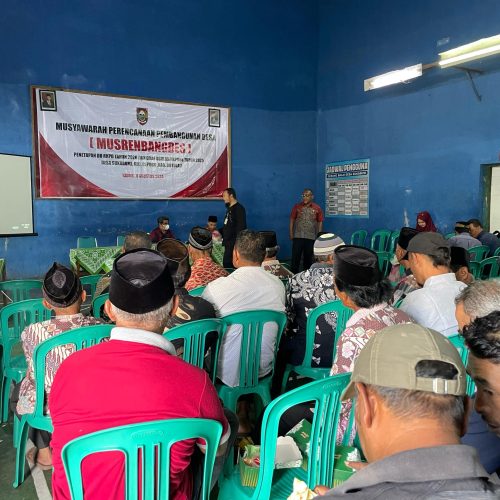 Musyawarah Perencanaan Pembangunan Desa